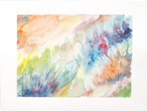 Peinture du Vallon de Pailladou - Aquarelle de Prad